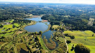 Kurtuvėnai Tvenkiniai Šiaulių apsritis Ponds Šiauliai region 2024 [upl. by Ralleigh955]