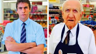 93yrold Man Is Fired From Supermarket  Manager Turns Pale When He Gets Perfect Revenge [upl. by Ecinuahs410]