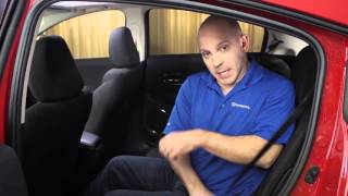 Rear Seat Seatbelt quotlocksquot in Your 2016 Honda HRV [upl. by Weisberg257]