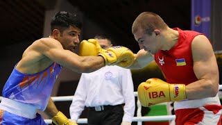 Oleksandr Khyzhniak UKR vs Sumit Kundu IND Strandja Tournament 2022 75kg [upl. by Arinaid]