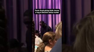 Travis Scott hugs Kylie Jenner at Stormi’s dance recital 💯 [upl. by Frazier]