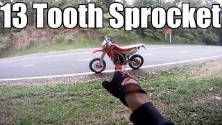 Should you change your sprocket CRF250L [upl. by Soilissav]