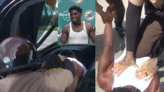 NFL star Tyreek Hills arrest video released by Miami Dade police [upl. by Mikkel]