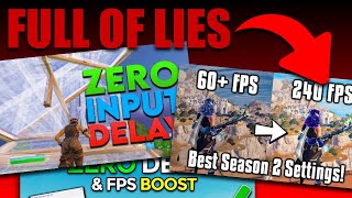 These Fortnite “Optimizations” Are Killing Your FPS [upl. by Weinberg]