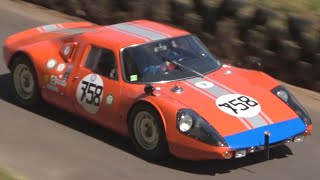 Porsche 904 FF Special Hillclimb FLAT6 Engine Sound [upl. by Brouwer]