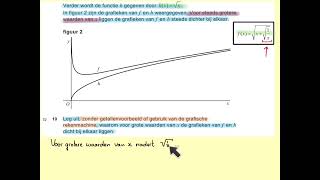 2024I Dicht bij elkaar vraag 9 10 en 11 havo wiskunde B [upl. by Ddarb]