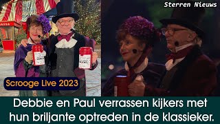 Scrooge Live 2023 Debbie en Paul verrassen kijkers met hun briljante optreden in de klassieker [upl. by Seabury]