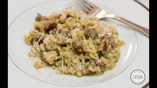 Risotto con salsiccia e fagioli [upl. by Eylk576]