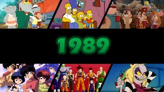 Génériques Dessins Animés  1989 [upl. by Atinwahs]