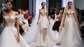 TOP WEDDING DRESS ON 2025 MILANO MONACO LA LY [upl. by Dyer]