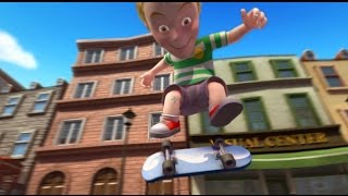 Prontosan cartoon skate 3D animation [upl. by Zsa Zsa]