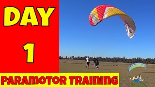 Paramotor Training 1  Ground Handling or Handling Ground [upl. by Quentin328]