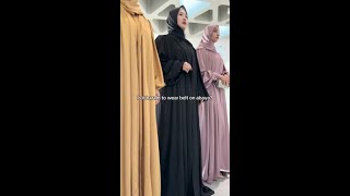 Pick your favorite color fashion abaya ootd hijab dress trending fyp [upl. by Carlotta344]