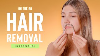 Weirdest Facial Hair Remover 😱 Shorts [upl. by Boj]