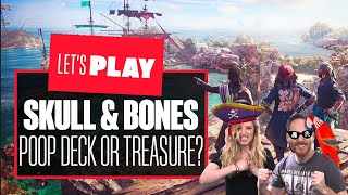 Lets Play Skull amp Bones PS5 Coop Gameplay  POOP DECK OR BURIED TREASURE FIND OUT HERE [upl. by Namrac]