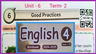 Good Practices UNIT 6 CLASS4 ENGLISH WORKBOOK ANSWERS TERM 2 [upl. by Anayrb]