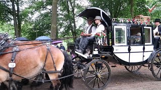 02 Carriage pilgrimage Telgte 2018 horsedrawn carriage  carriages [upl. by Etnoid267]