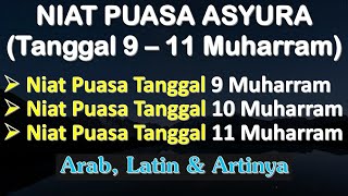 NIAT PUASA ASYURA Tanggal 9  11 Muharram  Ust Mahmud AsySyafrowi [upl. by Yttisahc38]