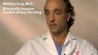 Minimally Invasive Carotid Artery Stenting  Dr William Gray [upl. by Blackington781]