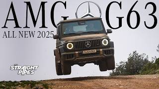 2025 MercedesAMG G63 Review  The V8 LIVES [upl. by Umeko]