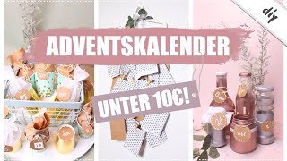 3 DIY Adventskalender selber machen UNTER 10€ [upl. by Landon]