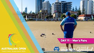 2023 Australian Open  Day 11 Session 2  Mens Pairs QF [upl. by Idnahs388]