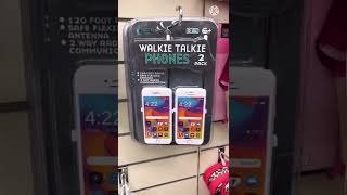 Walkietalkie phones [upl. by Enaed]