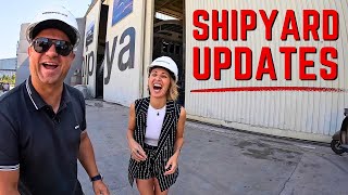 WE ARE BACK to our weekly Bering 75 Boat Build UPDATES every Saturday 😝🎉 Eps 37 [upl. by Akemed]