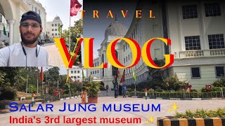 Salar jung Museum  Indias third largest Museum in Hyderabad  all historical things here🏙 India [upl. by Ehrsam]