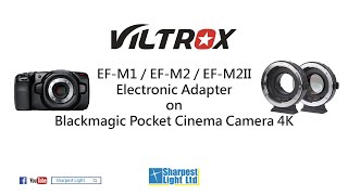 Viltrox EFM1M2M2II Testing on Blackmagic Pocket Cinema Camera 4K [upl. by Eninaj]