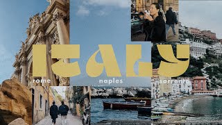 5 days in Italy  Rome Naples Sorrento  the sights we saw  the food we ate [upl. by Laflam]