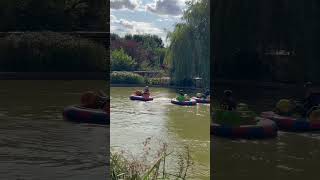 Water bumping cars lol how amazing ❤️ at TwinLakesPark [upl. by Eneli]