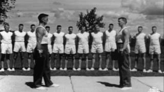 CBC Archives RCMP in Training 50s style 1958  CBC [upl. by Nahtnaoj]