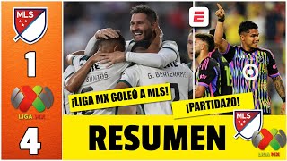 LIGA MX le pegó una GOLEADA 41 a la MLS en Juego de las Estrellas Juan Brunetta figura  Resumen [upl. by Yerbua638]