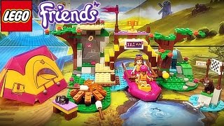 레고 프렌즈 캠프 래프팅 41121 캠핑장 조립 리뷰 Lego Friends Adventure Camp Rafting [upl. by Borras690]