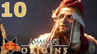 Lets Play Assassins Creed Origins Part 10  Gennadios and the Snake PCBlind [upl. by Nilyad630]