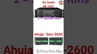 Nx Audio Amplifier Mt 1601 Or Ahuja SWX 2600w Price 2024 [upl. by Kerwin]