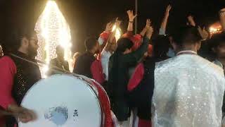 Khalil dhamal dhol party performance in datia resort 2842024 mob98265113159753049052 [upl. by Nawrocki]