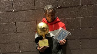 Varina undefeated Jv Basketball Jayden Walker highlights [upl. by Teena]