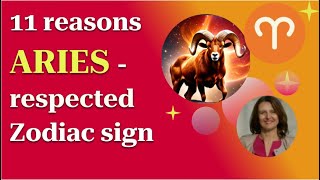 11 Reasons why ARIES is respected Zodiac sign [upl. by Ahsirtak]