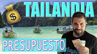 PRESUPUESTO 💸 viaje TAILANDIA 🇹🇭 23 días  Cuanto cuesta 💰 VIAJAR a Tailandia [upl. by Hedva]