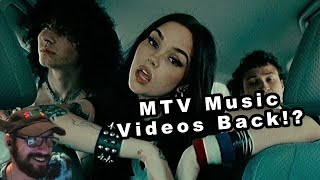 AN EMO SONG  Maggie Lindemann  Cages Music Video reaction [upl. by Ahseym]