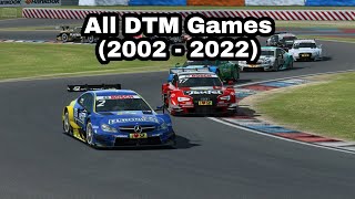 DTM Games Evolution 2002  2022 [upl. by Janeen]