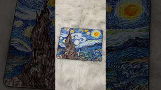 Drawing the Starry Night on a whiteboard shorts art viral [upl. by Aienahs]