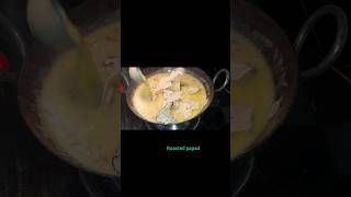 Dahi Papad ki sabji  Papad mangodi ki sabjifood recipe cooking Viral shorts YouTube ytstudio [upl. by Squire]