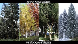 Skyrim SE  Mod Veydogolt Trees [upl. by Purity]