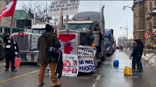 Freedom Convoy members return to Ottawa two years later [upl. by Old]