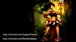 니달리 Nidalee Voice  한국어 Korean  League of Legends [upl. by Nagaer]