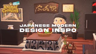 HOUSE TOUR Japanesemodern aesthetic • Animal Crossing design inspiration  imAnnaMolly [upl. by Wieche983]