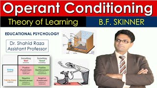 Operant Conditioning Theory of Learning  Skinner Operant Conditioning Theory  Education Talks [upl. by Yrod]